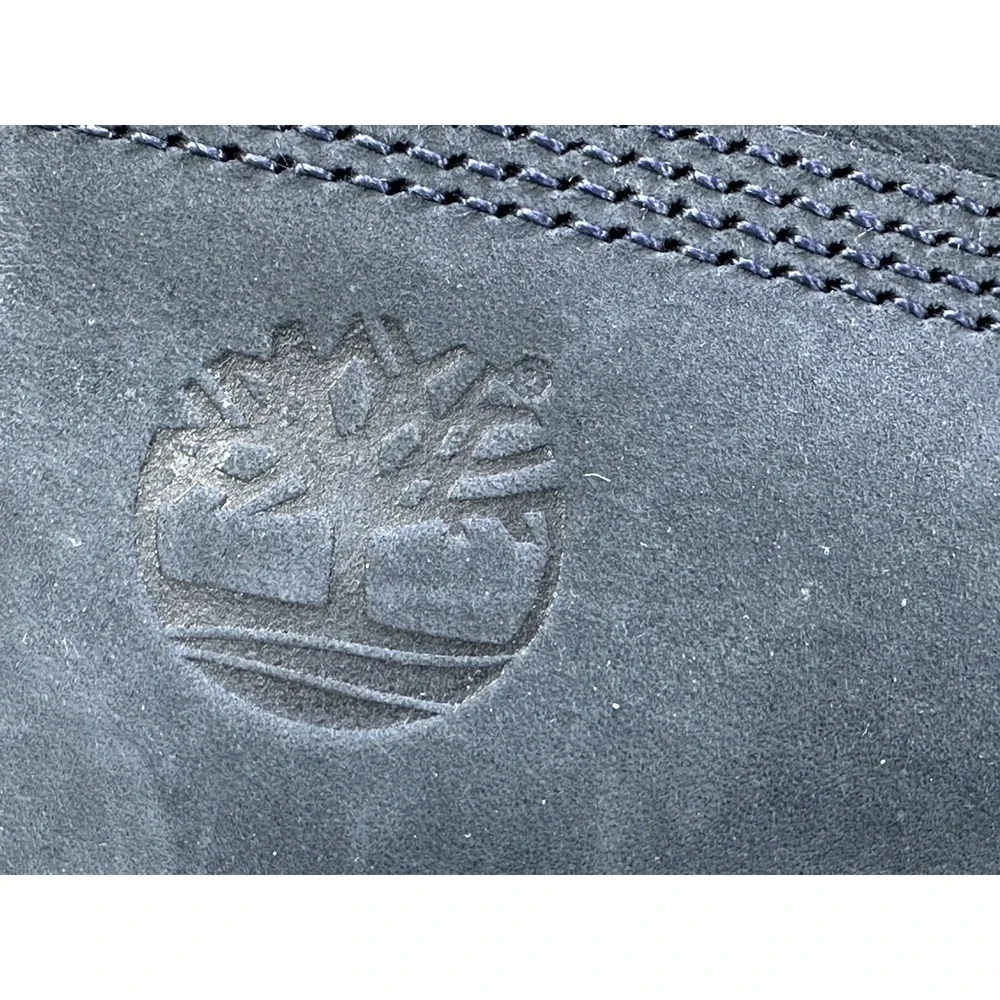 Timberland 6in Premium Waterproof Boots Navy Blue Nubuck Leather 6718B Mens 14 M